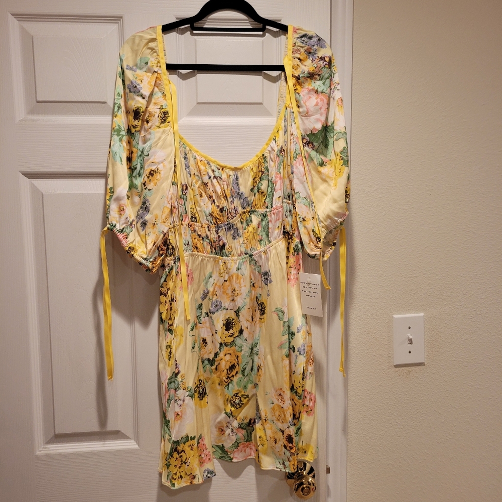 FOR LOVE & LEMONS LEIGH MINI DRESS NWT